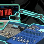 Working in radio banner